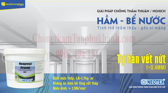 Chống thấm Neopress Crystal